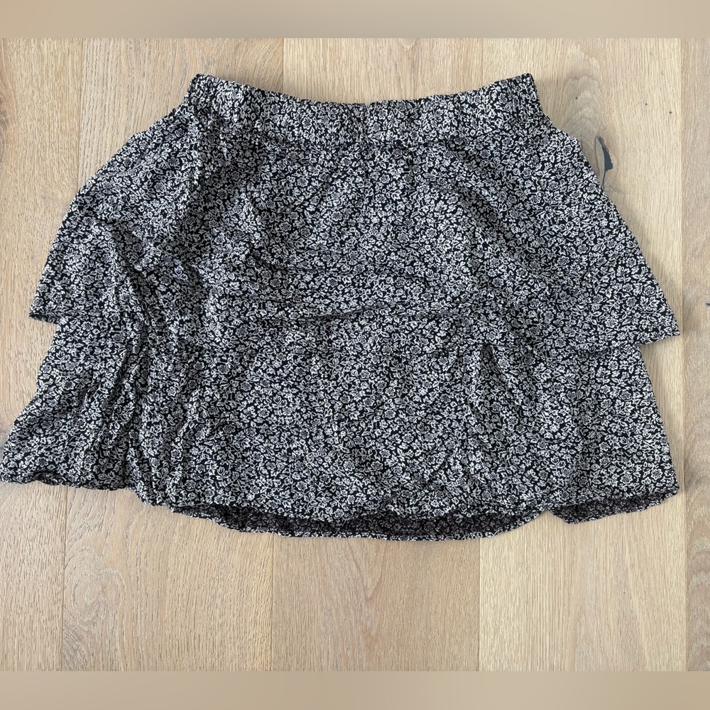 Madewell tiered skirt